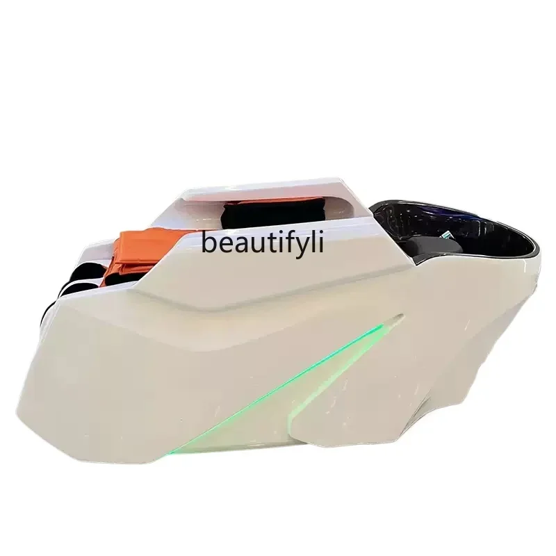 

Automatic intelligent electric massage shampoo bed Barber shop Flush bed Water circulation hair treatment shop