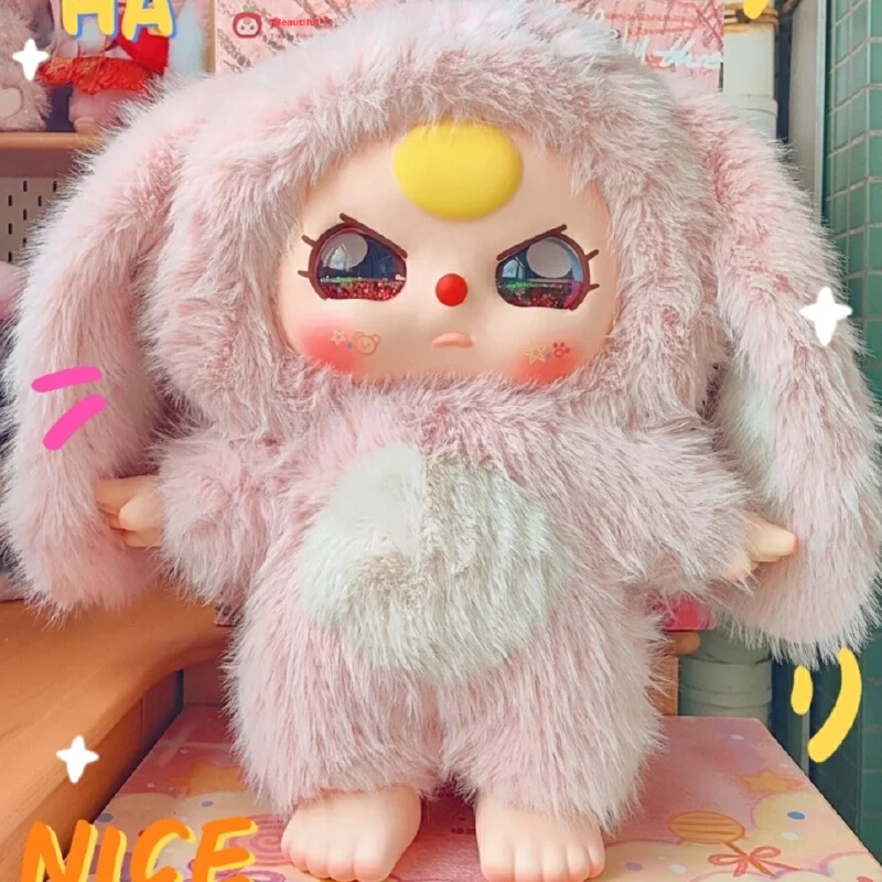 

In Stock Original Baby Three 1000% Series Blind Box Plush Trendy Toy Figurine Mystery Box Collecting Ornaments Festival Gift Box