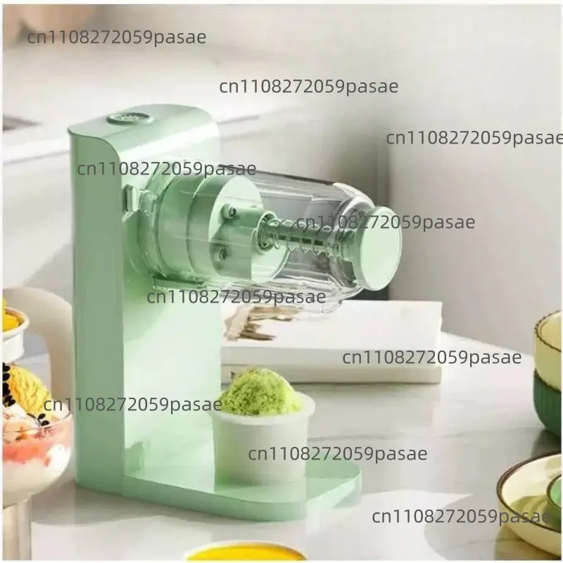

Shaved Ice Machine, Electric Home-Use Snowflake Shaver, Street Vendor Model, Plug-Free, E-commerce-Ready