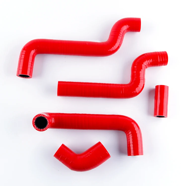 

New Silicone Radiator Coolant Cooling Hose Pipe Tubing Set Kit for Aprilia RS125 RS 125 1996 1997 1998 1999-2012 Red Version