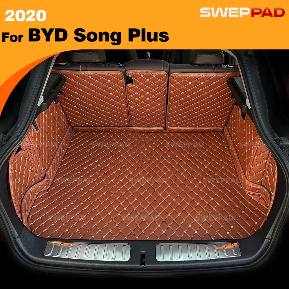 

For BYD Song Plus 2020 Auto Full Coverage Trunk Mat Car Protective Pad Cargo Liner Interior Accessories