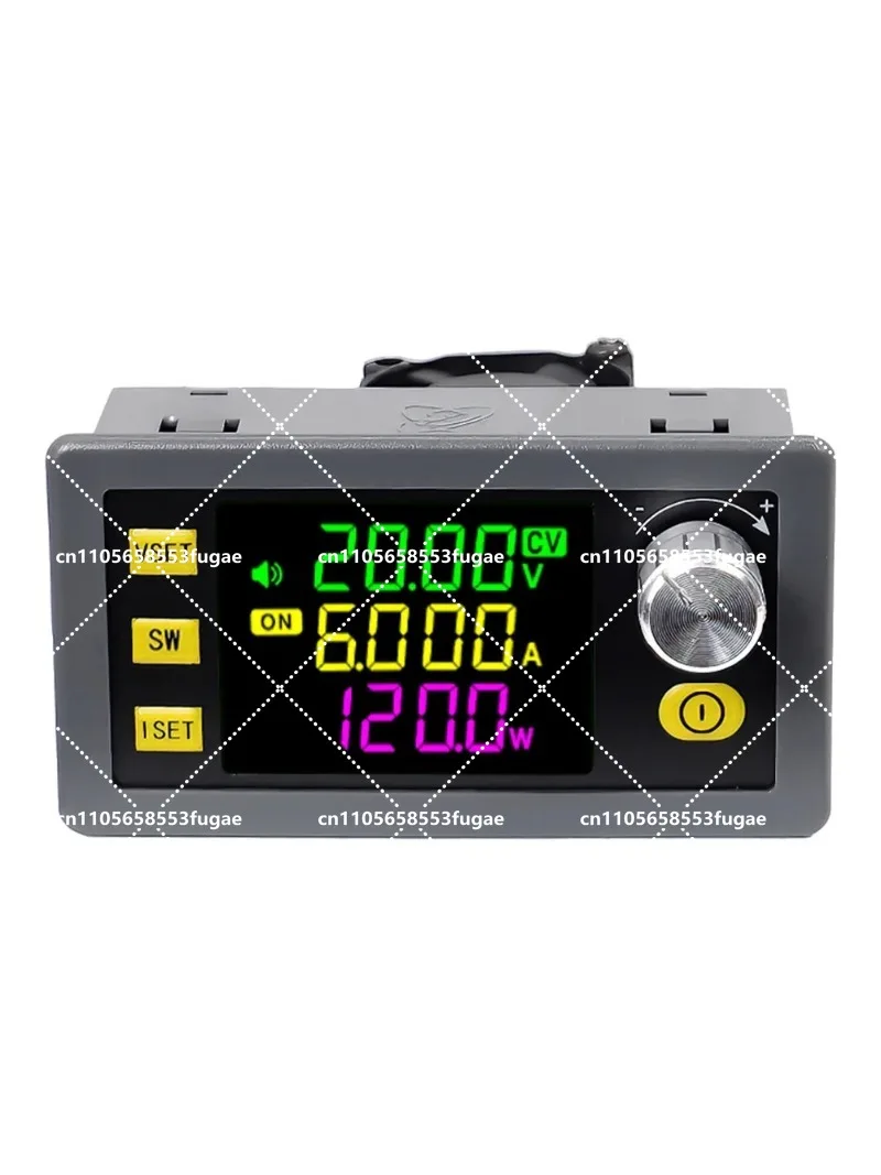 XY-SK120 Digital Direct Current Voltage Regulator Powersupply Module Full Viewing Angle VA Color LCD Display Firmware Upgrading