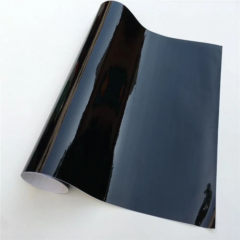 

Ultra Glossy Black Vinyl Wrap Car Film Car Wrapping Film Foil Bubble Free For Car Sticker Bike Phone Console Skin