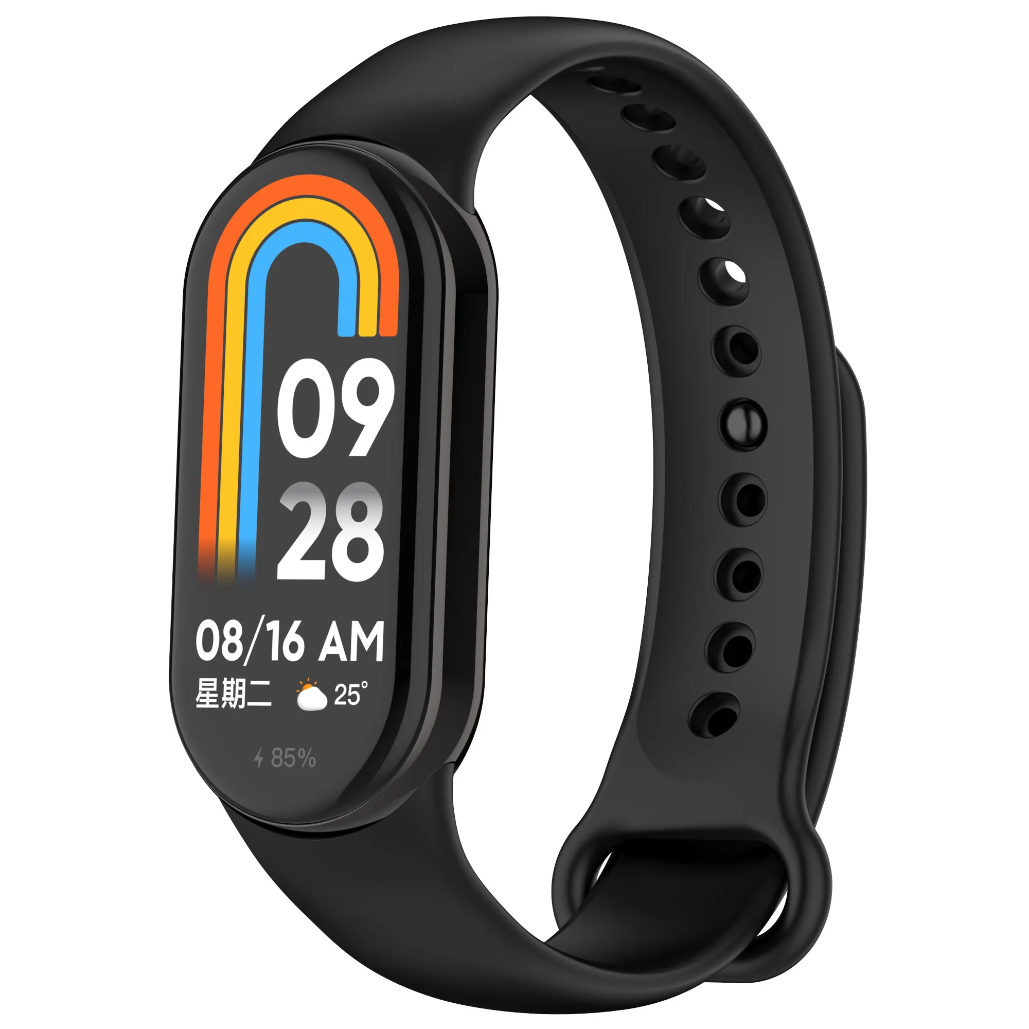 

Silicone Detachable Wristband for Xiaomi Mi Band 9 8 Wrist Strap Replaceable Bracelet for Mi Band 9 8 Sport Watchband