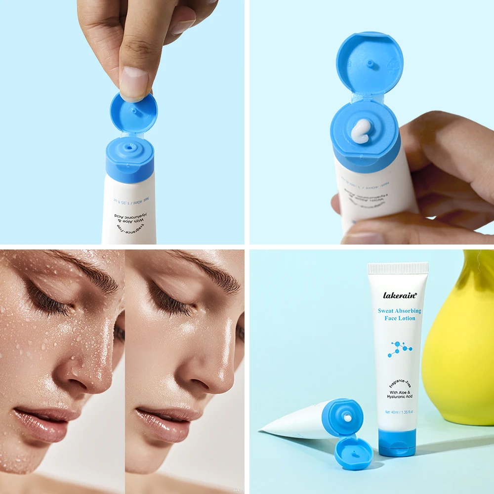 Lakerain – Lotion pour le visage, contrôle de l'huile mate, équilibrage, hydratante et lissante, lissante, Texture de la peau, apprêt raffinant