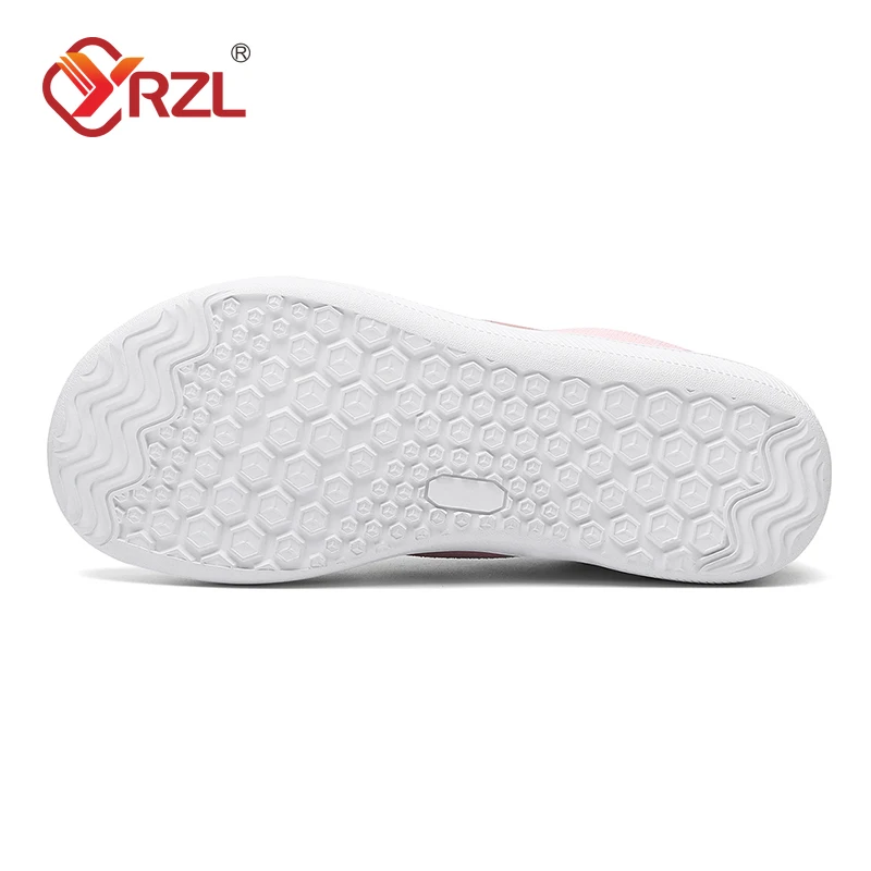 YRZL Unisex Wide Barefoot Shoes for Women Men Outdoor Trail Running Minimalist Lightweight and Breathable Walking Shoes Women