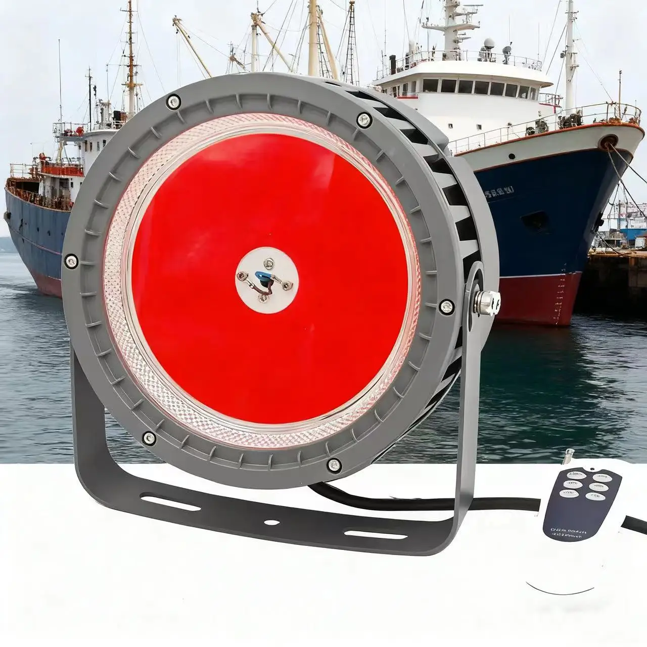 800W 1000w Deep Fishing Lights Above Water with Remote-controlled Dimming for Kayak Fishing Pole and Marine Activities