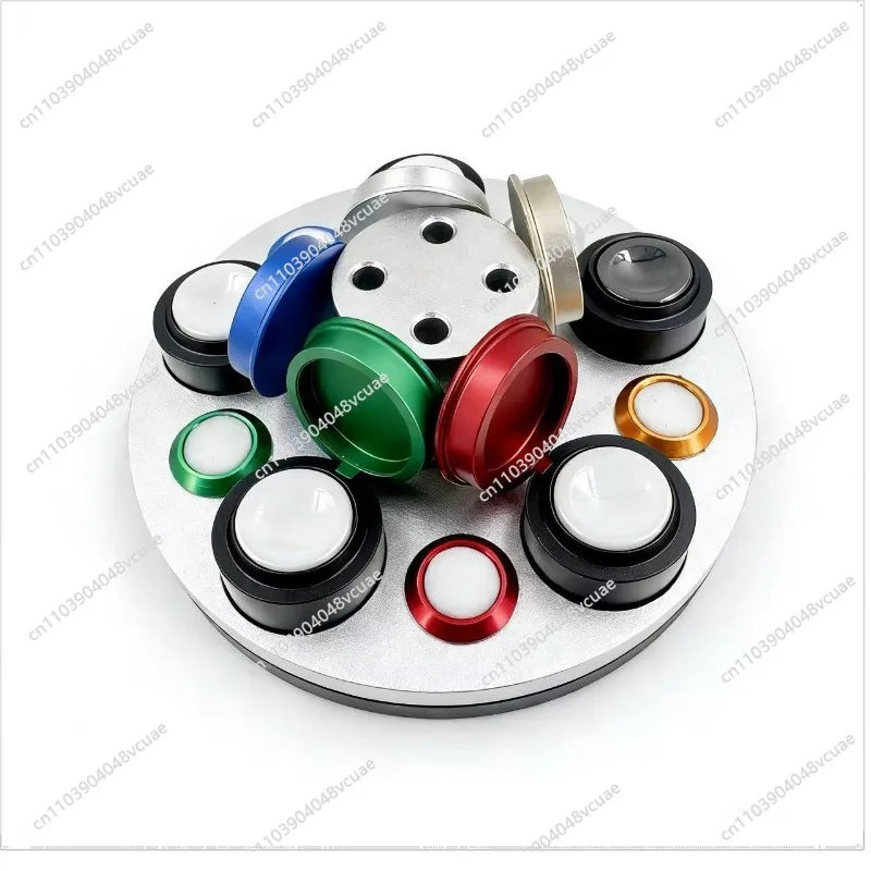 

For Watch Repair Tools, Watch Maintenance, All-metal Turntable, Five-mesh Oil Disc, Special for Oil Point, Rotating Oil Disc