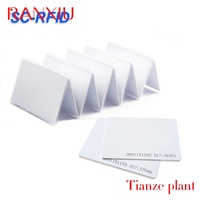 Custom Factory price RFID mifa 1k /Ultralight blank  card with lamination for hotel key card