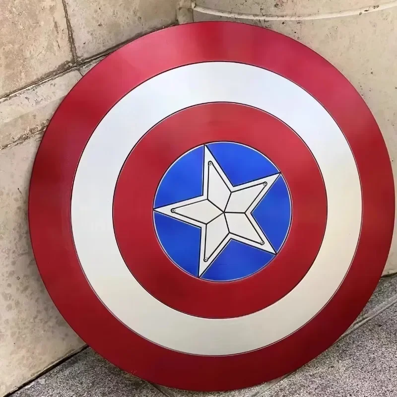 57cm Marvel Captain America Shield Weapons Model Version Plastic Superhero Costume Fancy Dress Party Stage Cosplay Gifts Toys