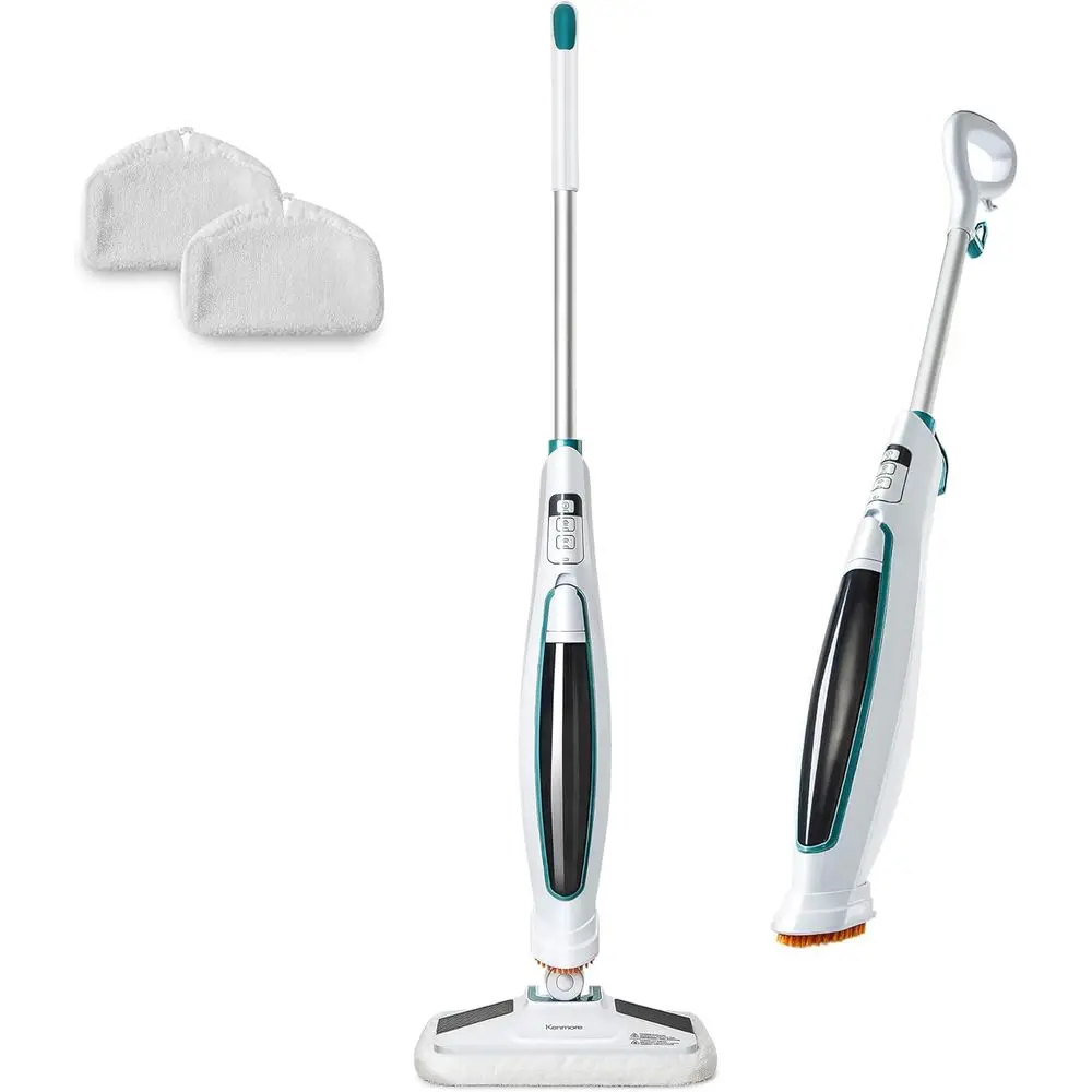 

SM2060 S200 Series Steam Mop or loor Cleaning with Easy Scrubber & 2pcs Washable Pads, 2 es, Quick-Heating, Lightweight or Hardw