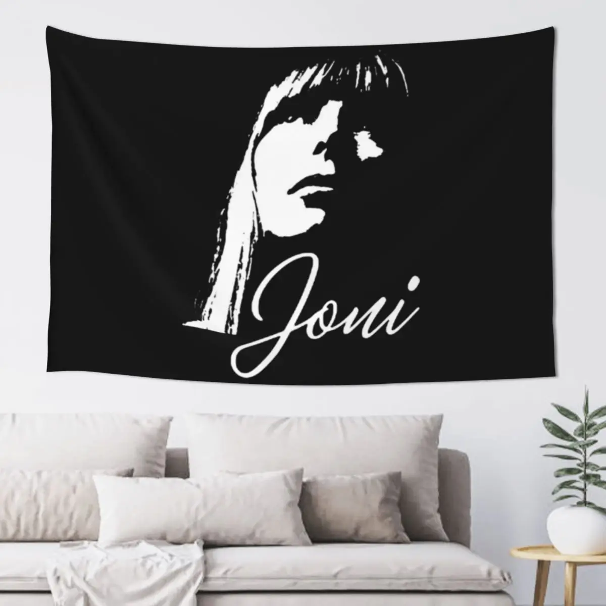 Joni Mitchell Tapestry Nordic Home Decor Wallpaper Bedroom Room Decorator Tapestry