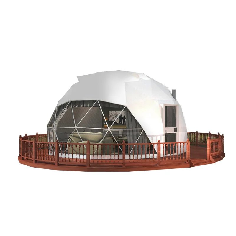 

Outdoor transparent spherical tent camp scenic B & B camping hotel tent factory catering exhibition