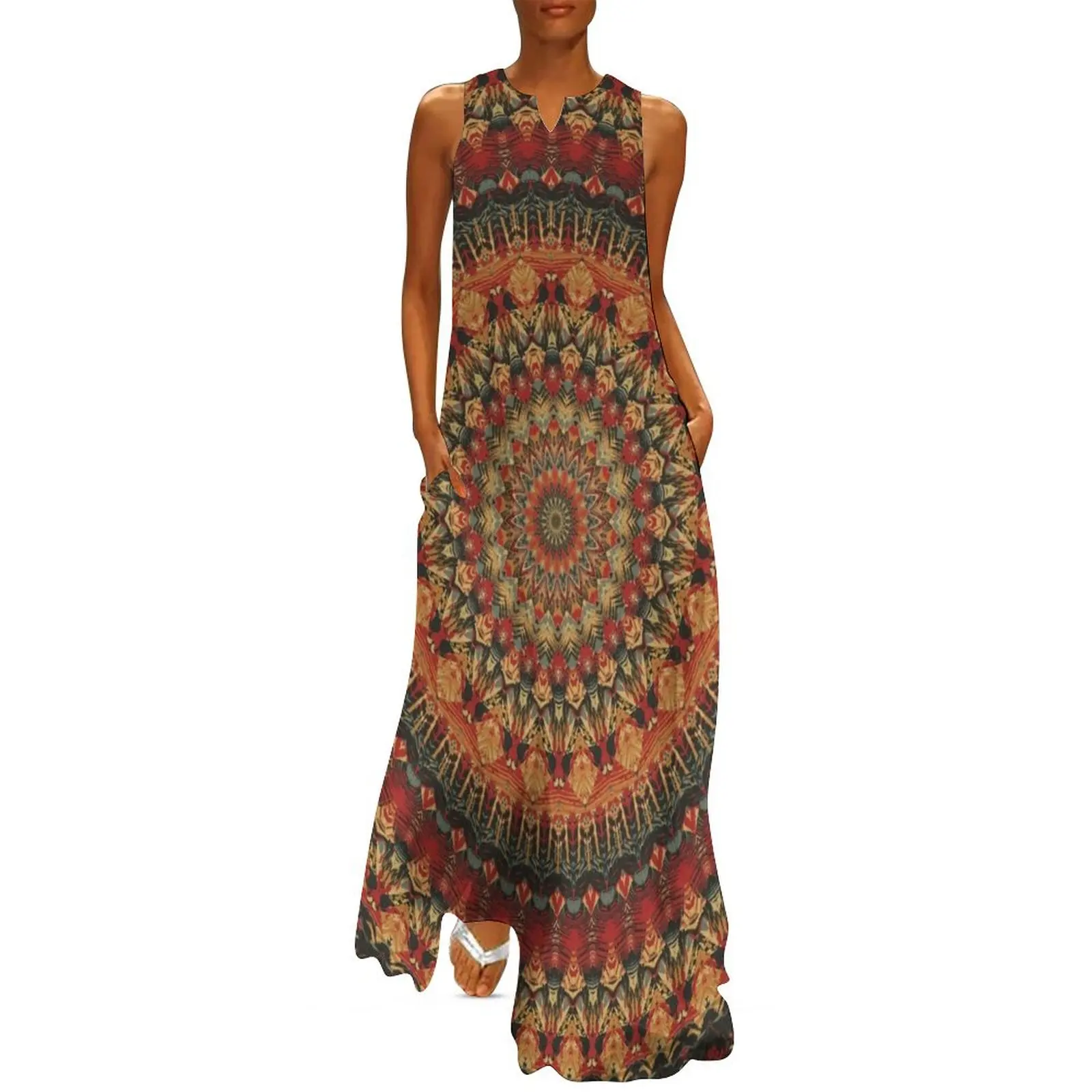 

Mandala 128 Long Dress dresses for womens 2025 women's summer clothing 2025 Dress