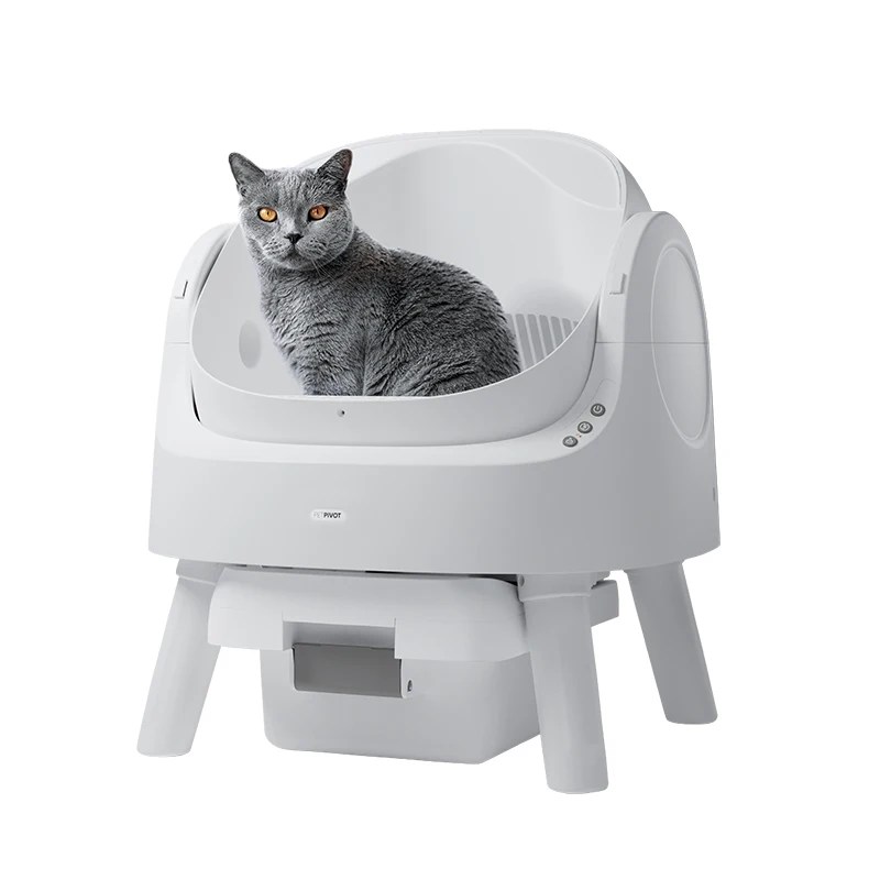 Reliable Pet Sitter Auto Machine Self Cleaning  Box For Bentonite