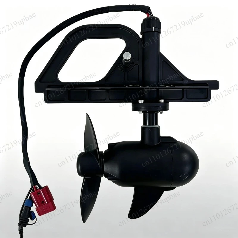 Brushless Hybrid Electric Outboard Trolling Motor 12V/24V 55‑65LBS Stepless Speed‑regulation For Aluminum Fishing Kayak