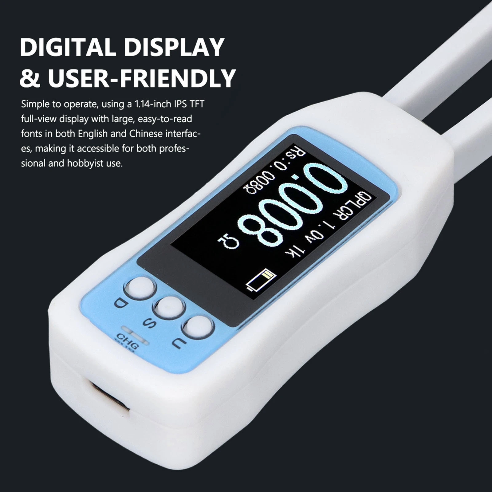 مؤشر شحن الملقط متر المدمج الذكي مصلحة الارصاد الجوية تستر للمقاومات المكثفات المحاثات الثنائيات لصيانة الإصلاح