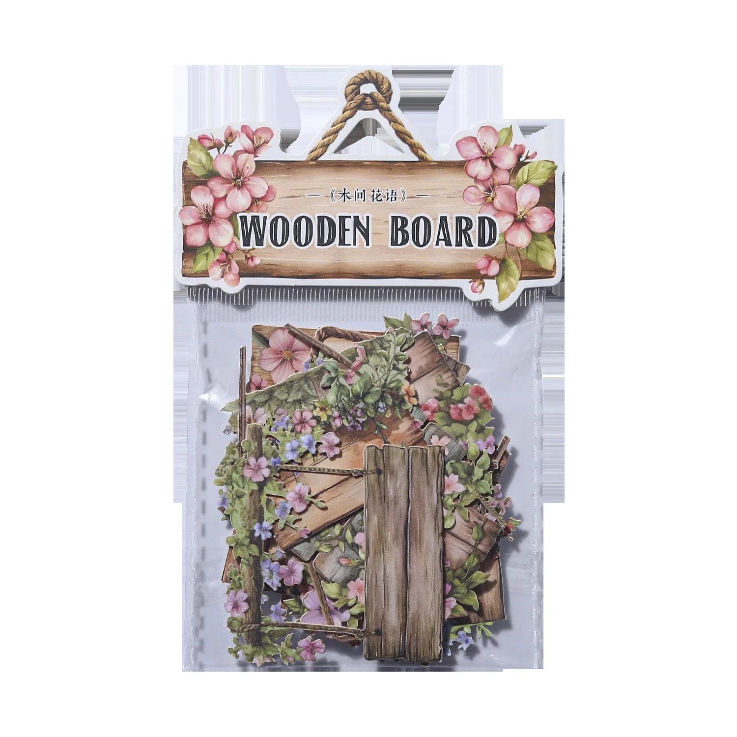 

24 компл./1 лот каваи канцелярские наклейки Mujian цветочный язык мусорный журнал декоративные скрапбукинг DIY ремесленная наклейка