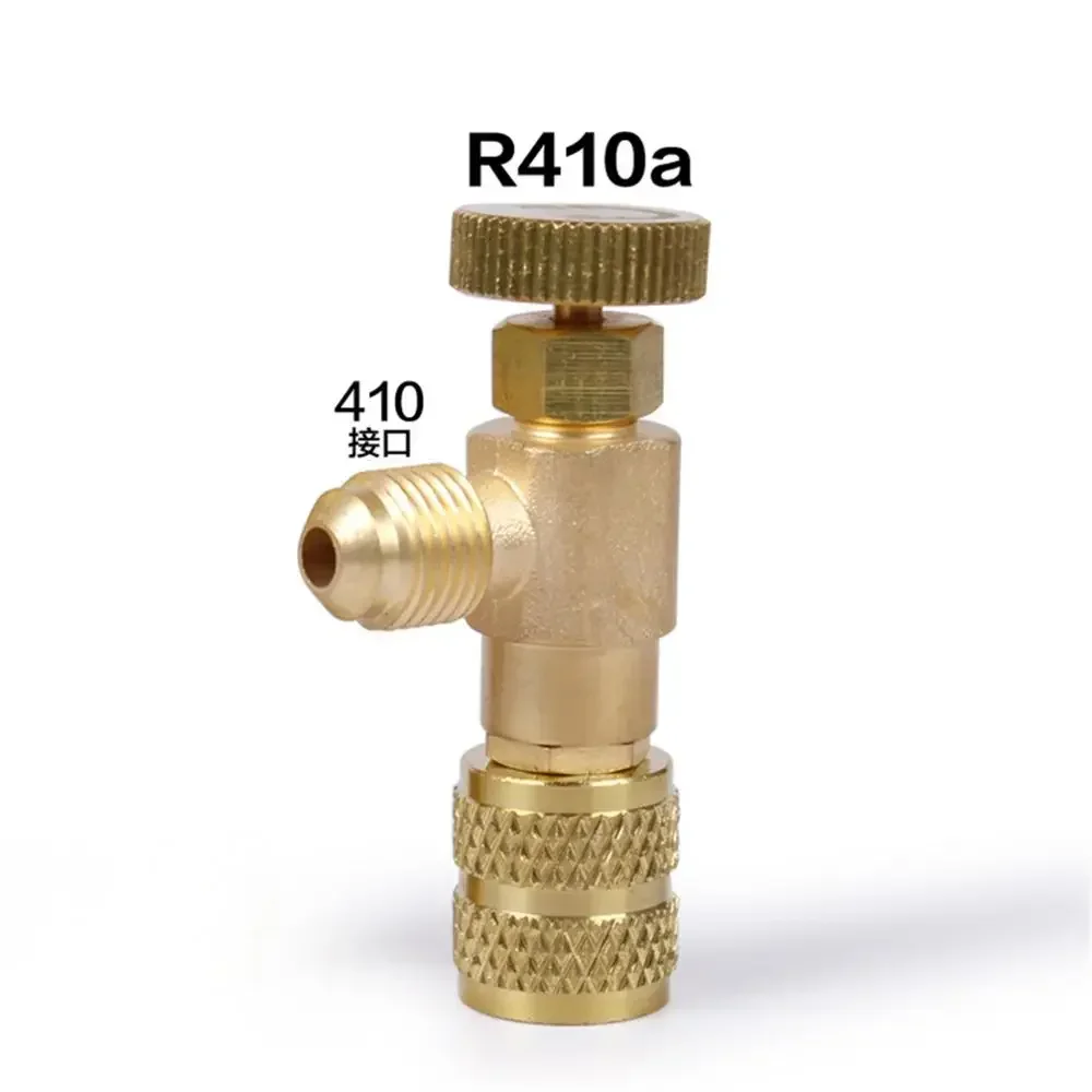 Decoration-Household Air-conditioning Safety Valve R410A Liquid Filling Special Valve Refrigeration Tool R22 Accessories