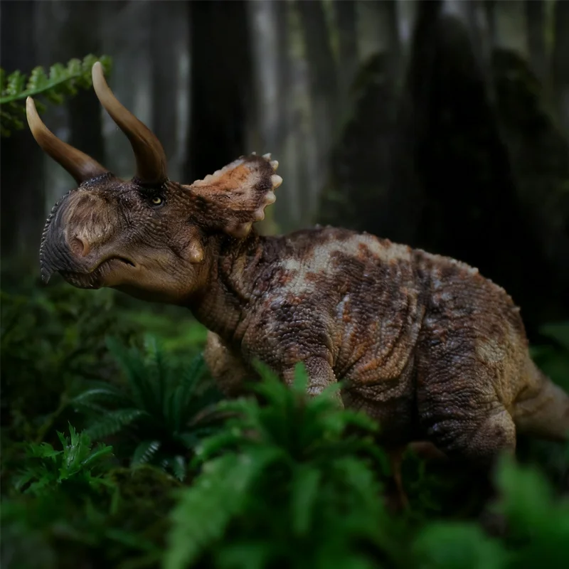 Prähistorisches Dinosauriermodell, Triceratops Horridus, Actionfigur, Sammlerornamente, die Weihnachtsgeschenke für Freunde überraschen
