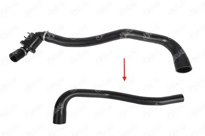 19580 TURBO hose for big plastic part HARIC TRANSIT V184 2.0tdci 00 06