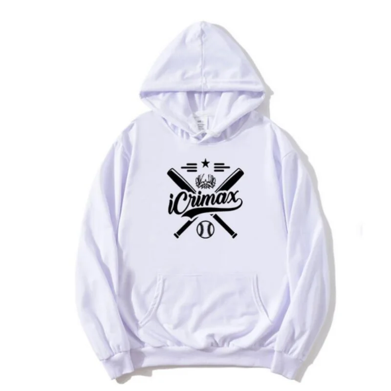 Icrimax-Sudadera con capucha Merch para hombre y mujer, ropa de calle de manga larga de gran tamaño, jerséis Harajuku a la moda, ropa para