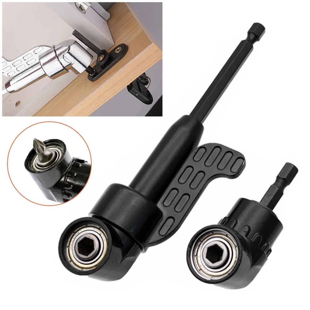 105 Degree Elbow Screwdriver Set Holder Adjustable Turning Nozzles For Screwdriver Hand Tools Magnetic Bit Socket Power Drill