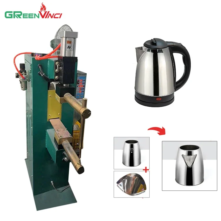 Davinci Electric Kettle Making Machine Factory Price 25KW 720pcs/h Kettle Body Welding Equipment For Electric Kettle