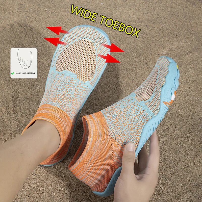 Water Swimming Men Aqua Shoes Women for the Sea Beach Sandals Boys Man Barefoot Shoes Sock Gym Running Fishing Yoga Shoes 36-47