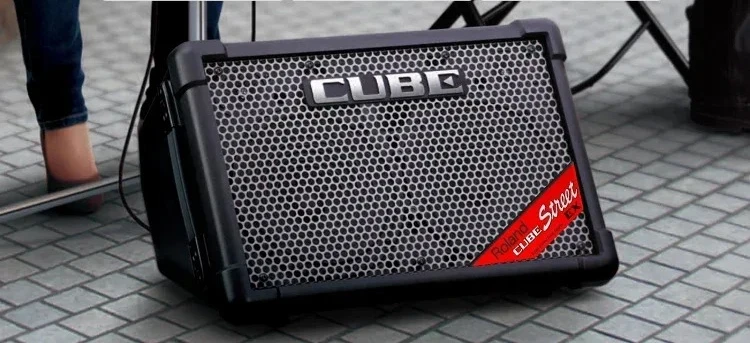 Speaker CUBE STREET EX Outdoor Stage Roadshow Musical Instrument Playing and Singing Live Portable Audio