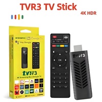 Portable TVR3 Android TV Stick RAM 2GB ROM 16GB Amlogic S905L 4K HDR10+ WiFi 2.4G Streaming Media Player IPTV Netflix YouTube