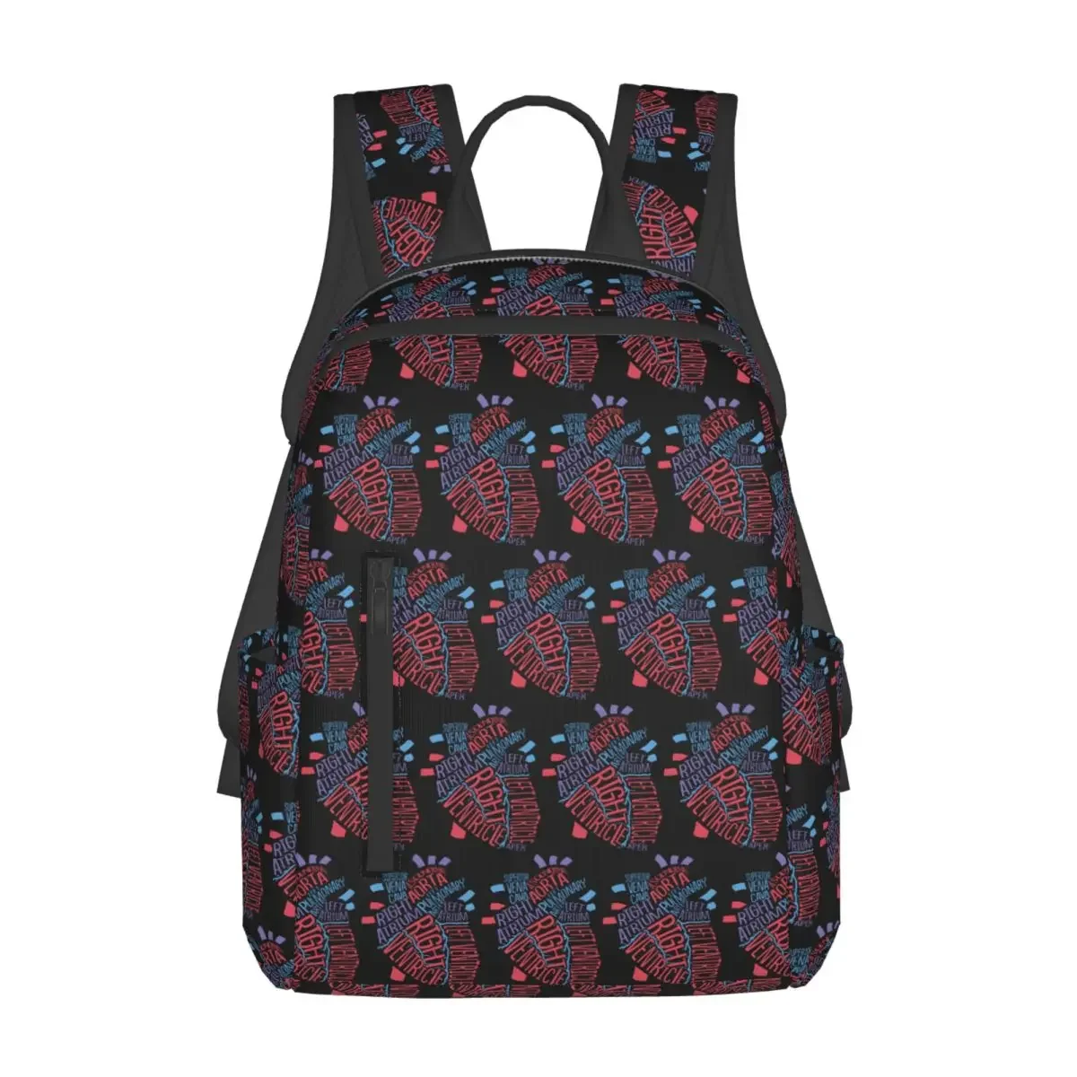 

Anatomical Hu He Cardiology Medical Cardiac Nurse Backpack Daypack Large Capacity Kids BookBag School Bag Shoulder Bags