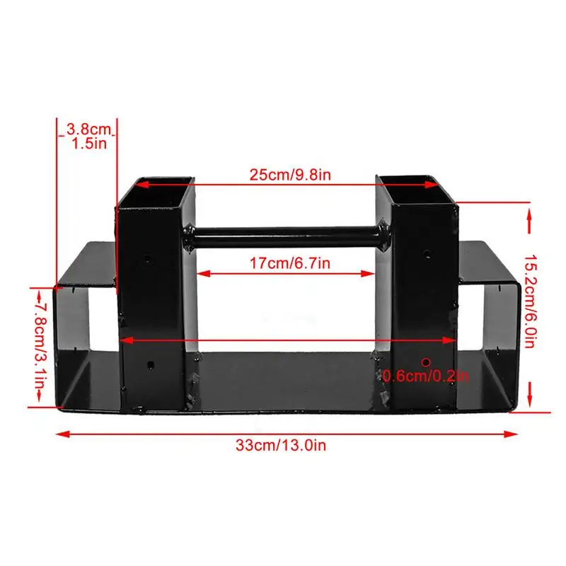 Imagem -06 - Indoor Heavy Duty Firewood Rack Suporte de Armazenamento para Exterior Armazenamento para Camping Caminhadas Empilhamento Log Holder