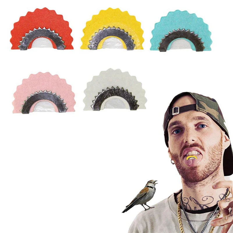 

15PCS Have Creativity Fun Bird Whistle Magical Bird Caller Tongue Whistle For Producing High Octave Voice-T34C