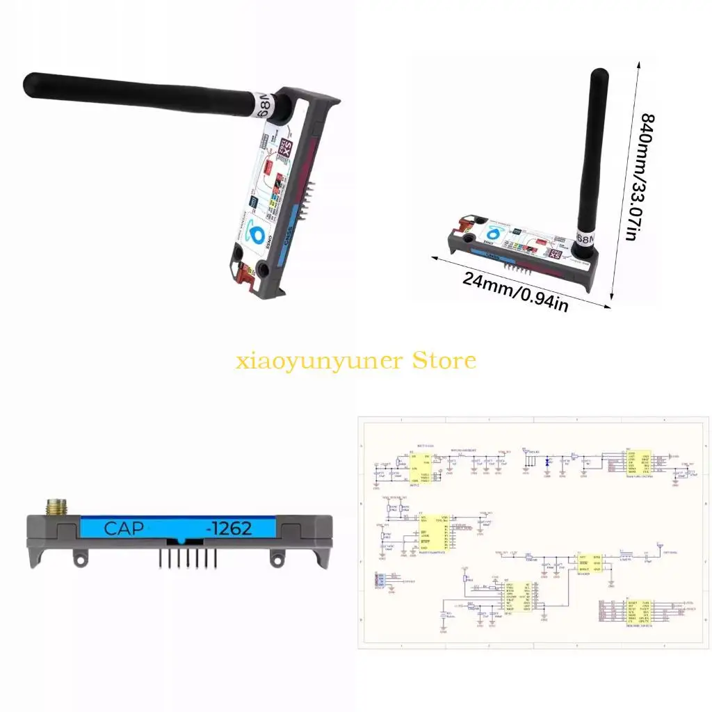 P9JB LoRa1262 Development Board With 147dBm Sensitivity And 300kbps Bitrate