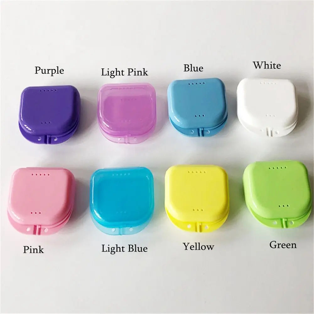 Портативный стоматологический прибор, брекеты для здравоохранения, чехол для гигиены полости рта, каппа, контейнер для хранения зубных протезов