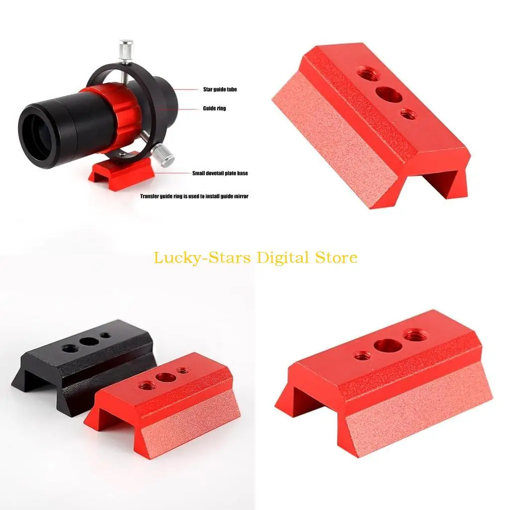 T3EE Aluminium Dovetail Plate for Telescope Finder Smartphone Base Expansion Bracket Replacement