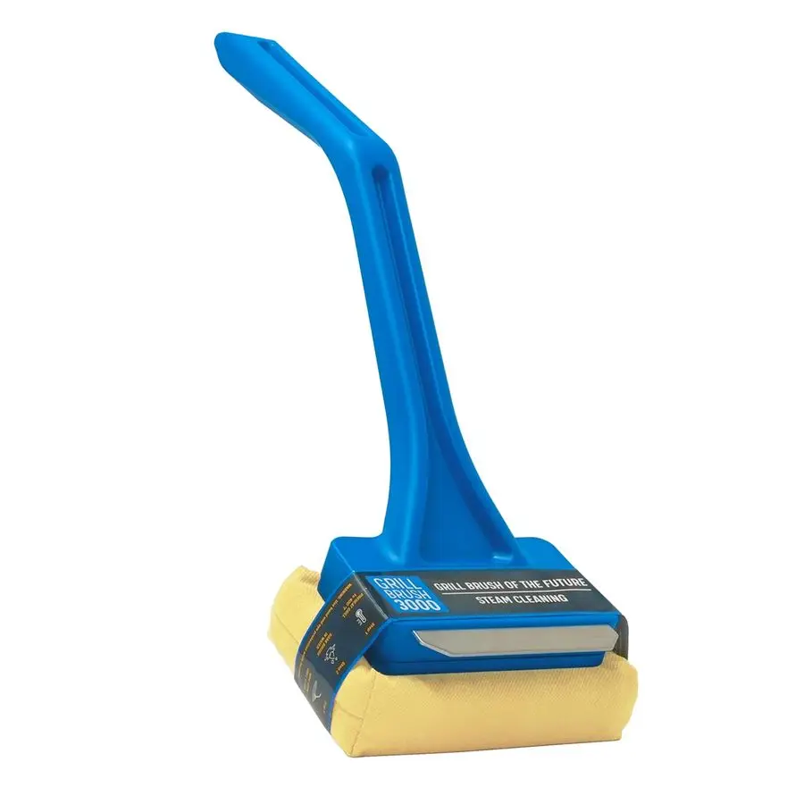 

BBQ Replaceable Scraper Cleaning Head, Bristle Free Grill Brush Safe, Durable and Unique Scraper Tools for Cast Iron or Stainles