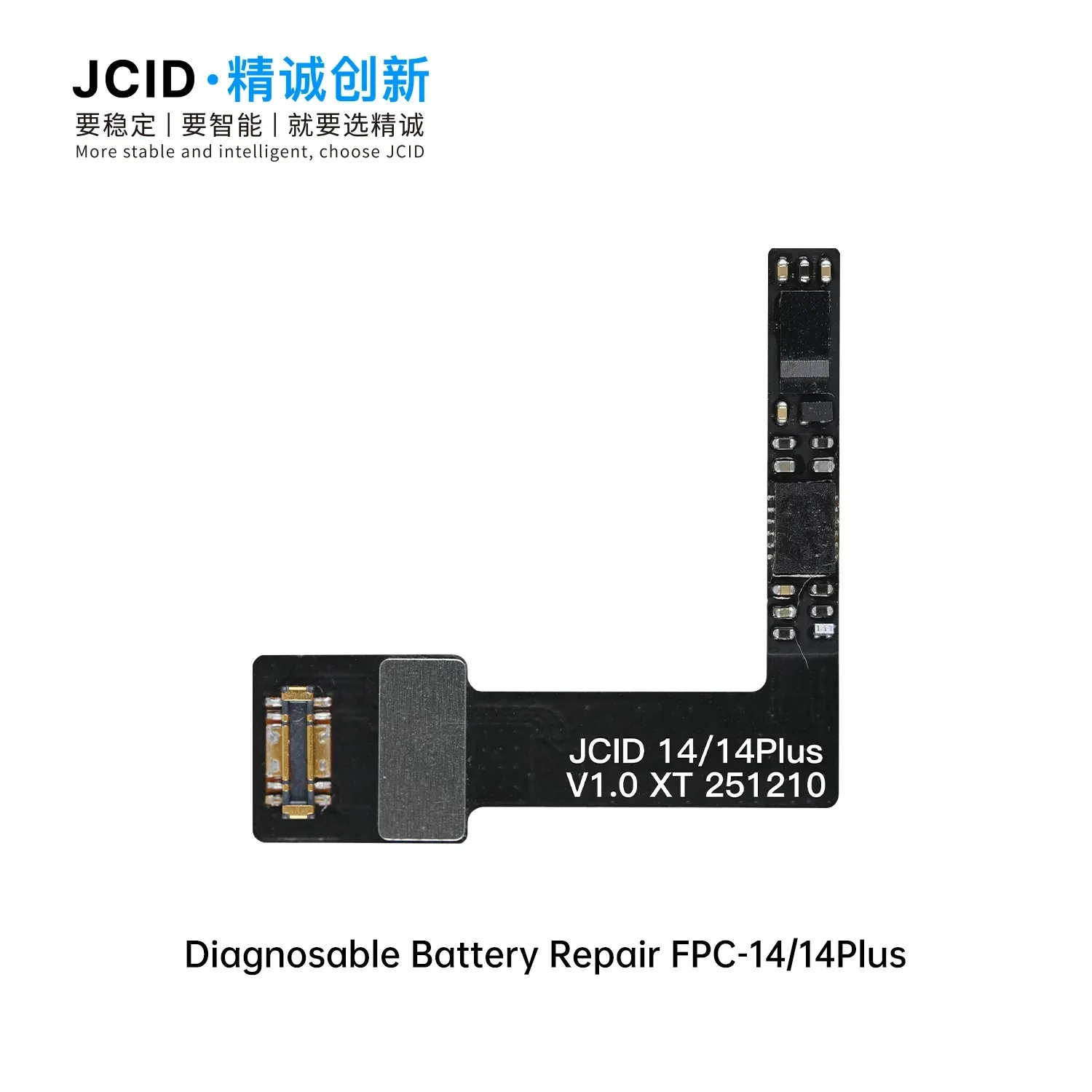 JCID JC Diagnosefähiges Batterie-Reparatur-FPC-Flexkabel für iP 12-15 Pro Max Serien-Batterien, die keine Diagnose-Tools ausführen können, Set – Detail 6