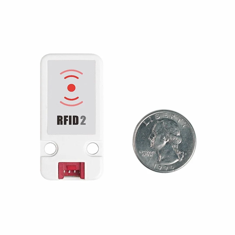 M5Stack Mini Writer 2 Unit RFID2 RFID Sensor WS1850S 13.56MHz Frequency For Check in and out smart home access control system