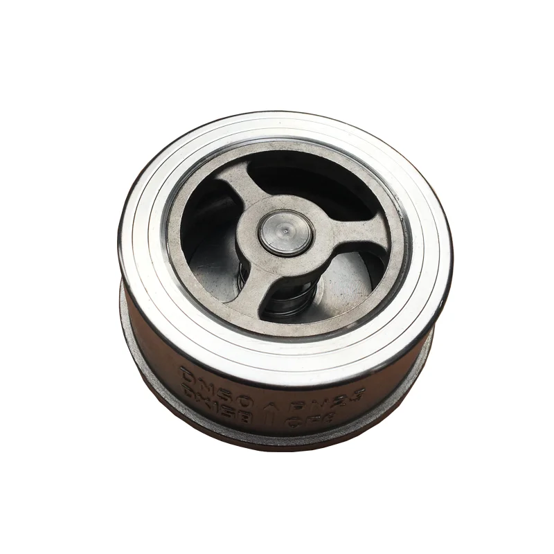 

Dual Plate H71 DN100 PN16 CF8M 316 Stainless Steel Manual Wafer Type Check Valve for Water