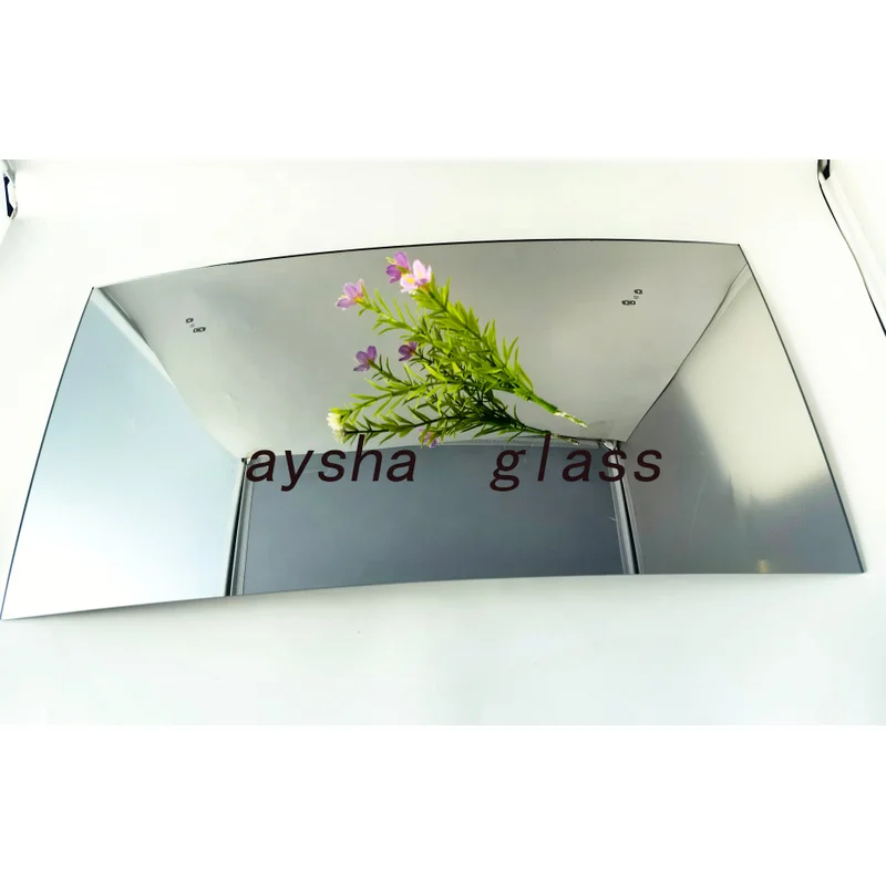 Left Convex Concave Side Mirror Glass 244457mm Exterior Car Reflective Lens