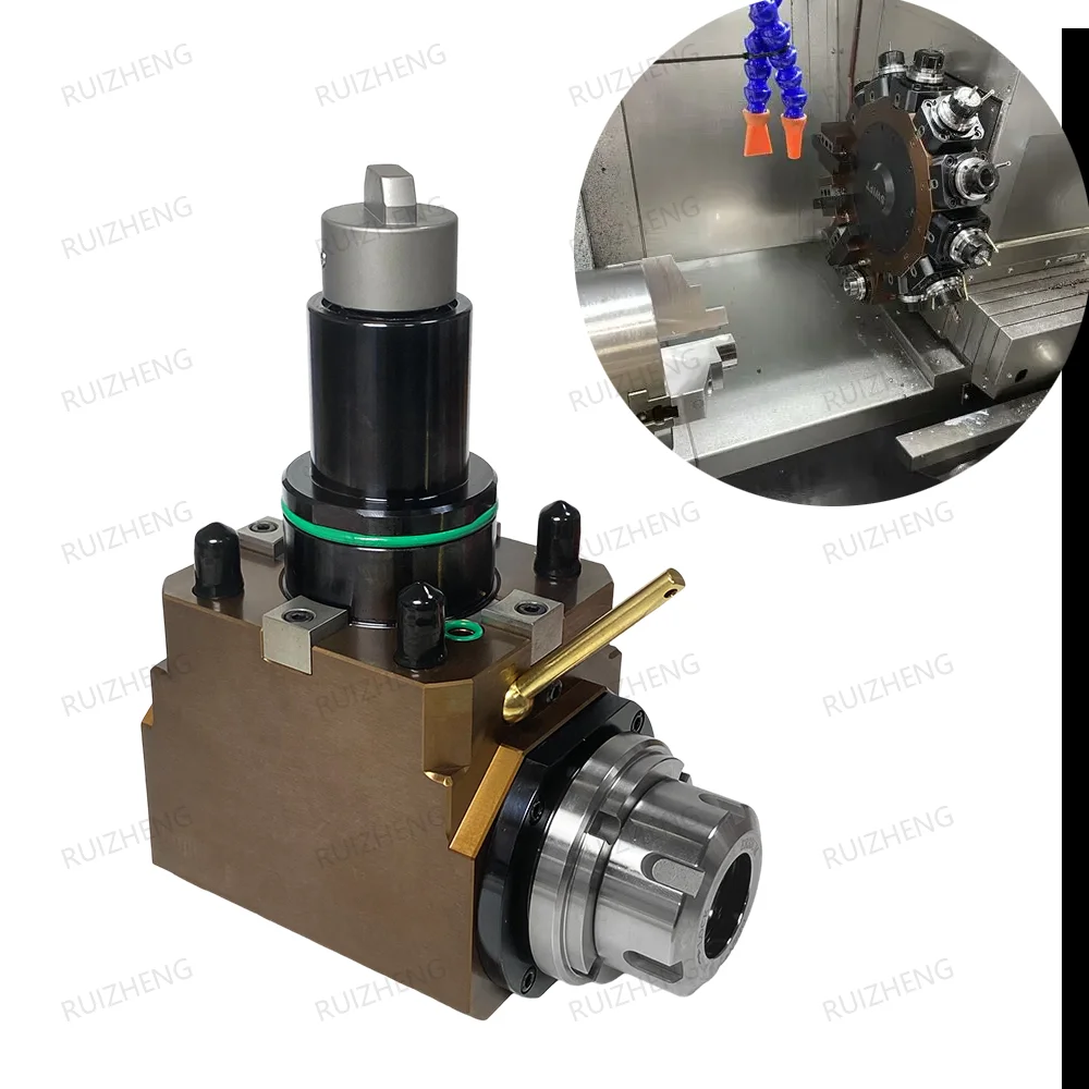 

Power Turret Tool Holder BMT Series 0 Degree 90 Degree High Accuracy High Speed CNC Milling Machine ER32/ER20 Models