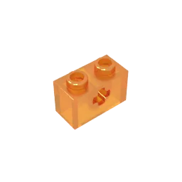 MOC PARTS GDS-633 BRICK 1X2 WITH CROSS HOLE compatible with lego 32064 31493 children\'s toys Assembles Building Blocks Technical