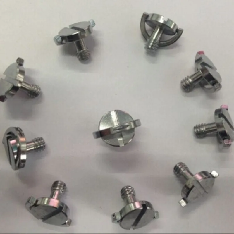 1/4 inch camera screw, tripod gimbal quick-loading plate screw, universal quick-release screw