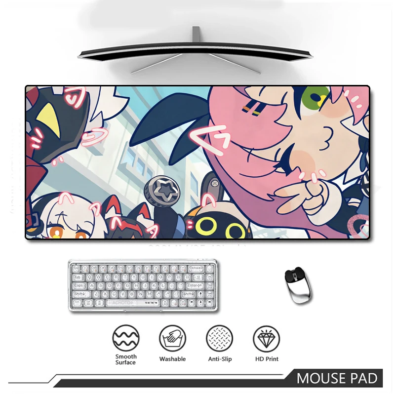 

Zenless Zone Zero Hoshimi Miyabi Game Mouse Pad Oversize Offices Accessories Non-Slip Offices Pc Mouse Pad Programmer Desk Mat
