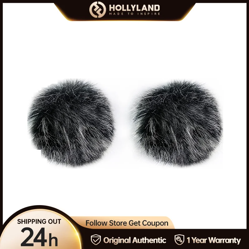 Hollyland Lark Max 2Pcs Furry Windshield