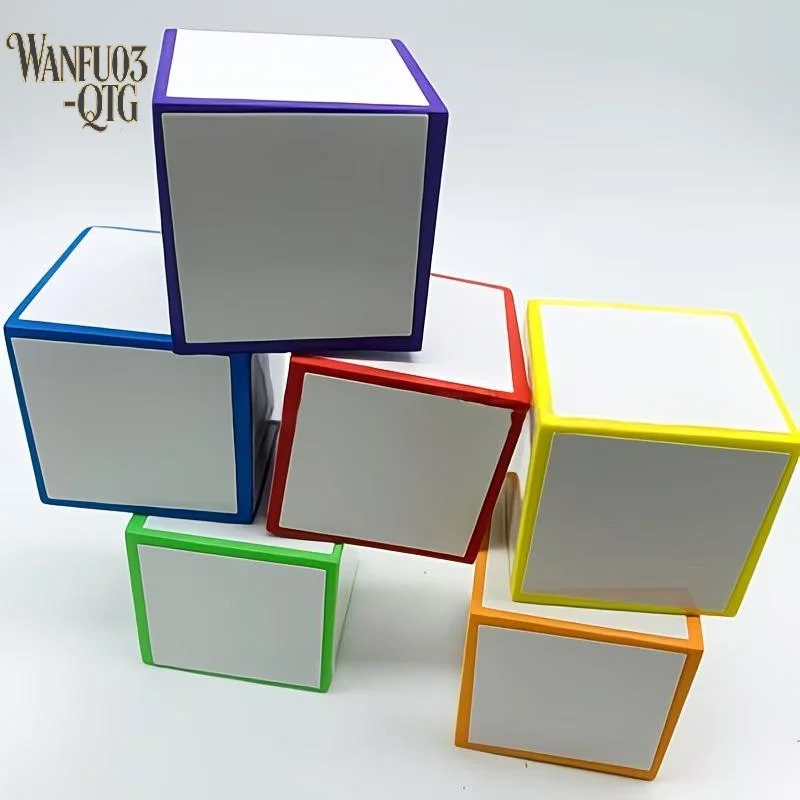 Hot Sale 1/3/6pcs Reusable Erasable Foam Dice, Compatible With Dry Erase Markers, Blank Additions EVA DIY Toys For Family Party