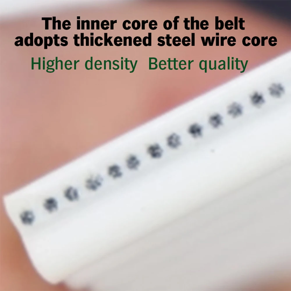 HTD 8M PU Open Belt Width 12mm-80mm HTD 8M Open Timing Belt Length 1m-50m 8M Synchronous Transmission Belt for 3D Printers