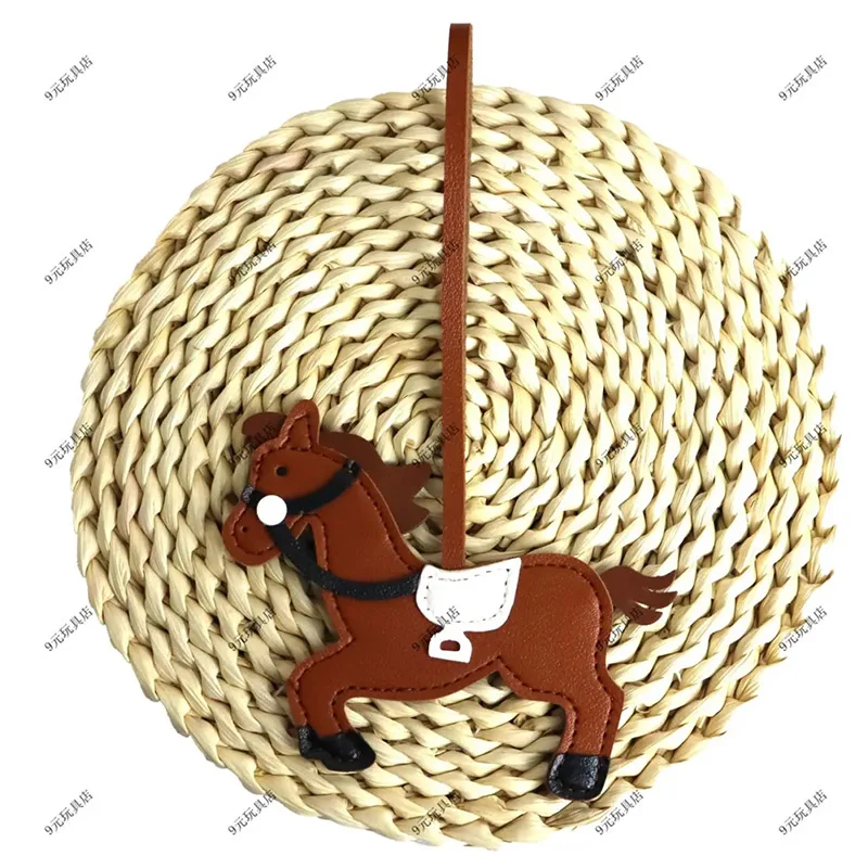 

2026 New Zodiac Horse Pendant Backpack Accessories "Success in A Horse's Ride" Keychain Car Hanging Decorative Creative Gift Toy